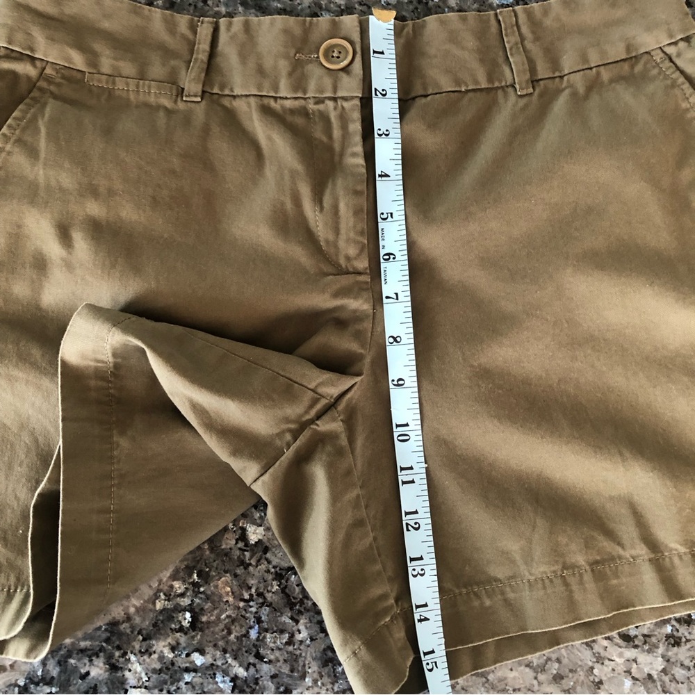 LOFT Olive Green The Riviera 6” Cotton Short - Picture 10 of 11